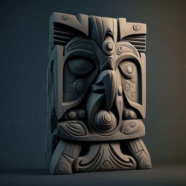 3D model totem (STL)